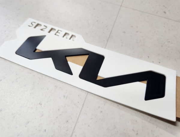 2026 KIA SELTOS OEM Rear Tailgate KIA Logo Emblem Badge Black 2026 KIA SELTOS OEM Rear Tailgate KIA Logo Emblem Badge Black