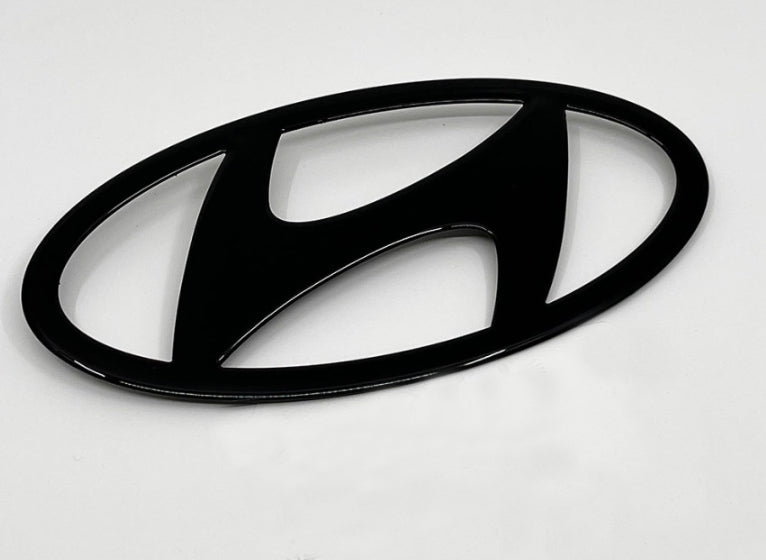 2023 2024 HYUNDAI IONIQ 6 Front High Glossy Black H Logo Emblem Badge