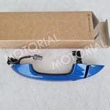 2017-2020 KIA STINGER OEM Front Left Smart Key Door Handle and Cover Set Micro Blue