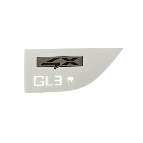2021 2022 2023 KIA K8 Rear Trunk Black High Glossy 4X Emblem Badge