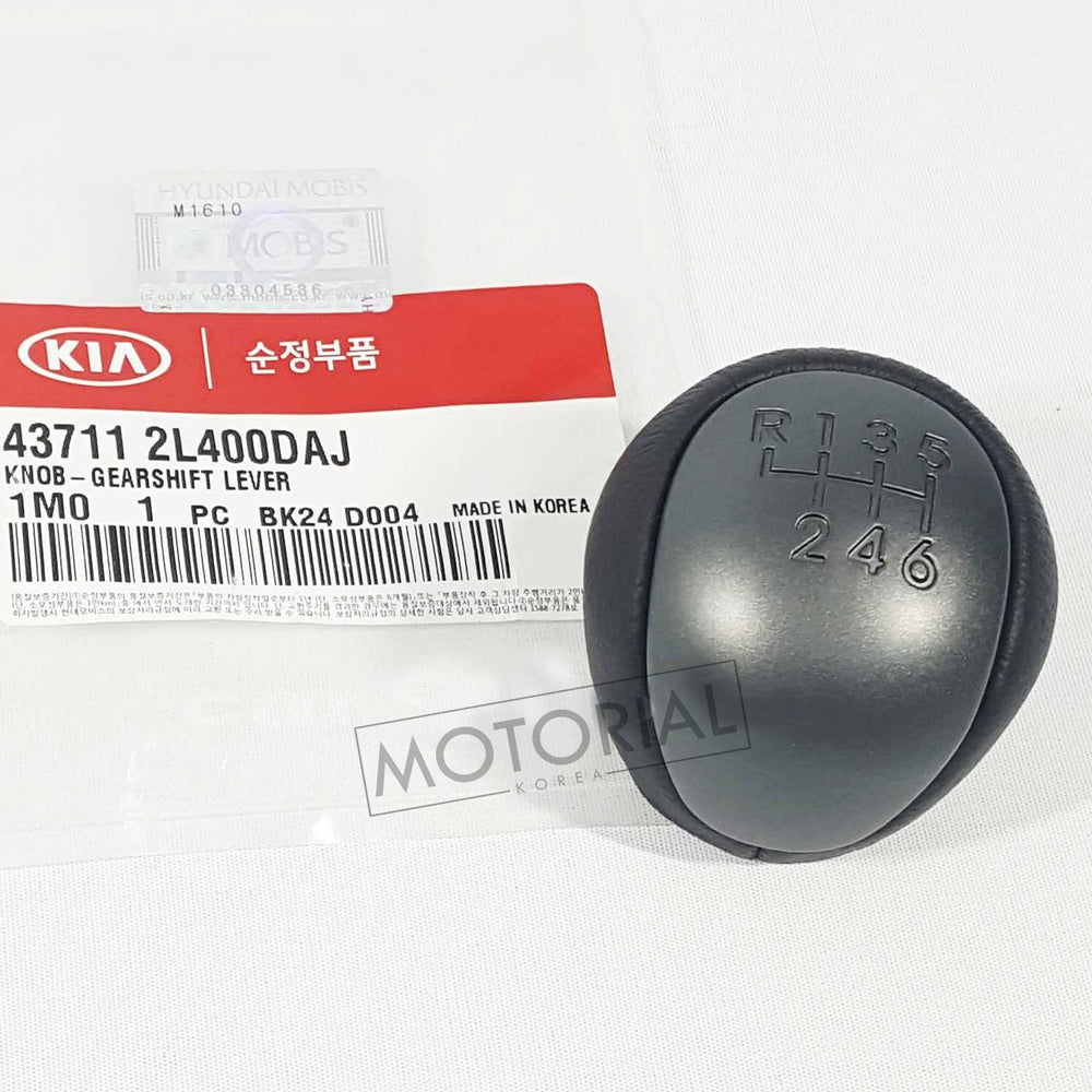 2009-2012 KIA FORTE & CERATO / KOUP Genuine OEM Gear Shift Knob Lever 6speed # 437112L400DAJ
