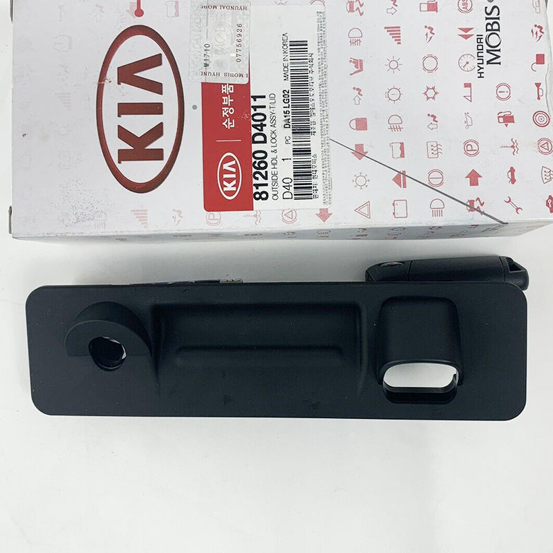 2016-2020 KIA OPTIMA Genuine OEM Outside Trunk Lid Lock Release Handle 81260D4011