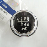 2018-2021 HYUNDAI i30 N / Elantra GT OEM Leather Gear Shift Knob Lever 6-Speed 43711S0100RMW