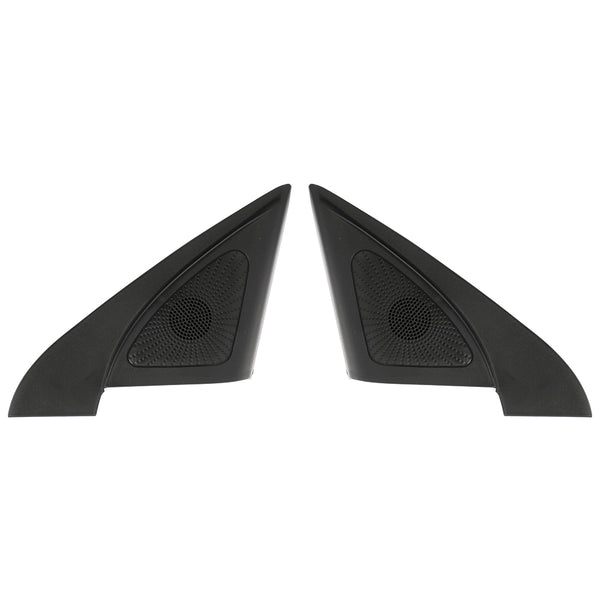 2-Piece A-Pillar Door Tweeter Speaker Cover Trim For Kia Sorento 2021-2025 – Silver Chrome, Self-Adhesive