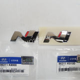 2018 2023 HYUNDAI VELOSTER N Genuine OEM Front & Rear N Logo Emblem Badge 2pcs
