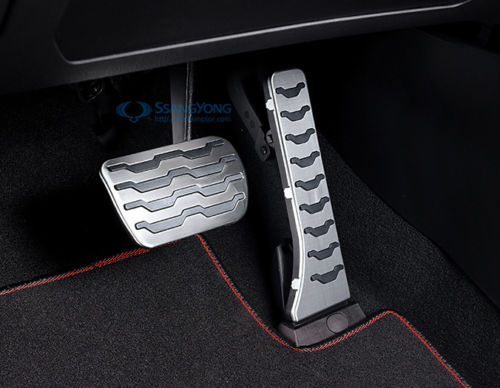 car pedals labeled 2015-2019 SSANGYONG TIVOLI OEM Accel Brake Pedal 2pcs Set – motorialkorea.com
