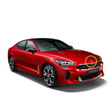 2017-2020 KIA STINGER OEM Front Hood E Logo Emblem Badge 1pc 86330J5100