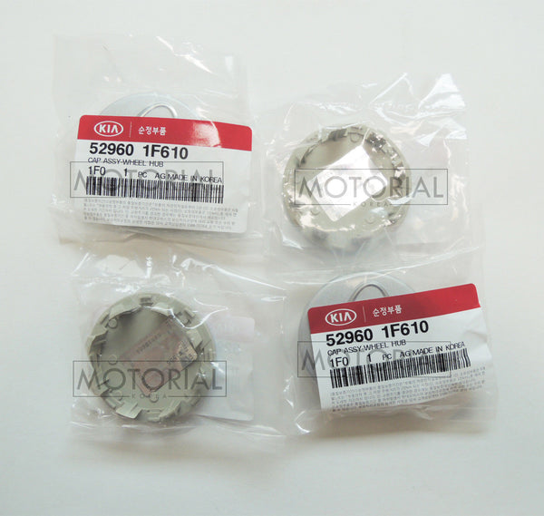 Set Of 4 Kia K5 Wheel Center Caps – 59mm, Black, For 2021-2023 16-19 Inch OEM Rims