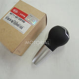 2018 2019 2020 2021 2022-2025 KIA PICANTO OEM Leather Gear Shift Lever Knob Auto