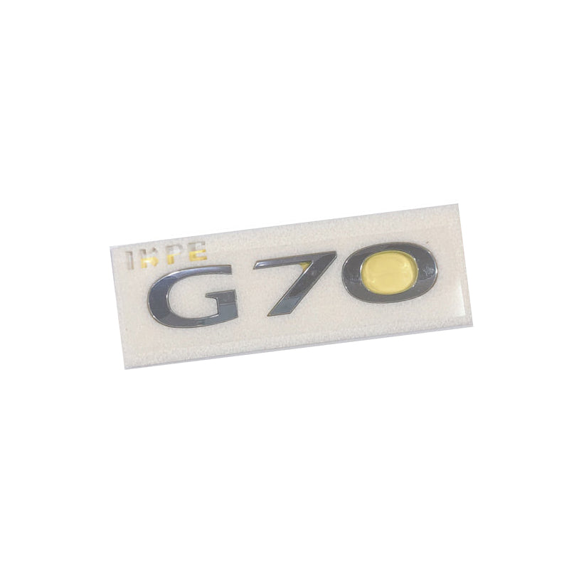 2021 2022 Genesis G70 Genuine Rear Trunk G70 Emblem Badge