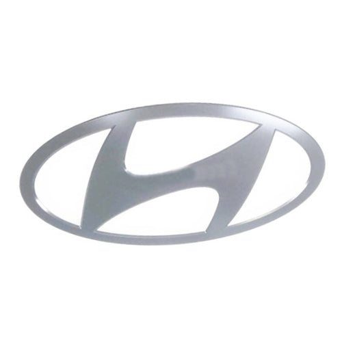 2024 2025 HYUNDAI SANTA FE Genuine Front H Logo Symbol Mark Emblem Silver