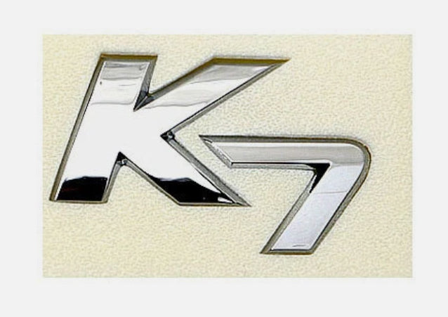 2017-2021 KIA K7 / CADENZA OEM Rear Trunk Lid K7 Emblem Badge