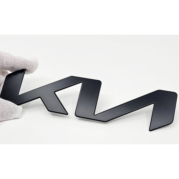 2025 2026 KIA EV4 Front Hood Matte Black KIA Logo Emblem