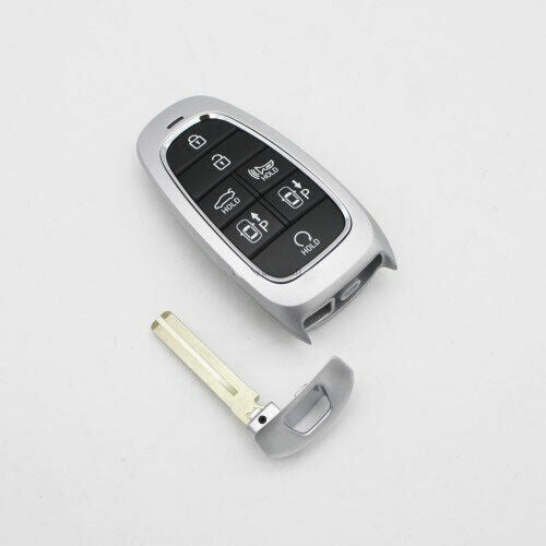 7-button Smart Key FOB + Insert Key for 2020 2021 Hyundai Sonata Limited 1.6T