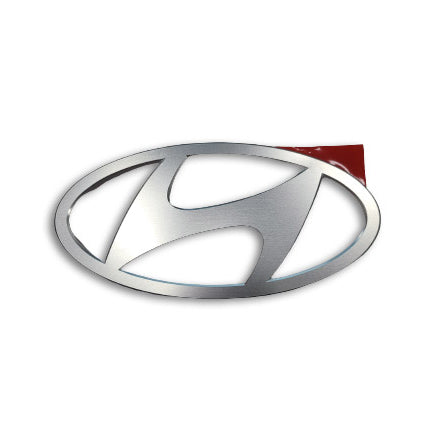 Genuine Front hood Silver H Emblem for 2024 Hyundai Azera / Grandeur