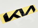 2025 2026 KIA CANIVAL High Glossy Black Front Hood KIA Logo Emblem