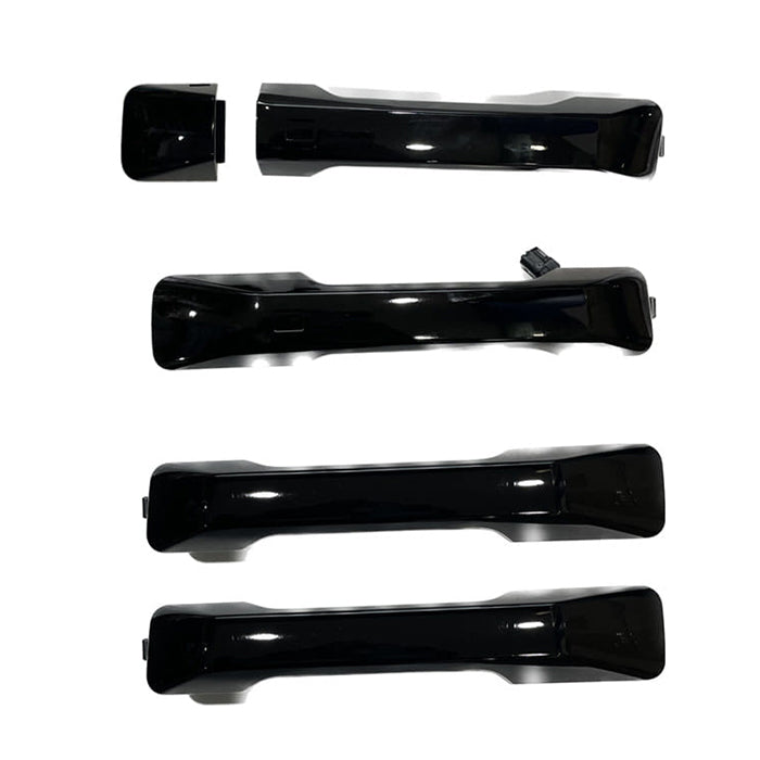 2024 2025 HYUNDAI SANTA FE Genuine OEM Black Smart Key Outside Door Handle Set
