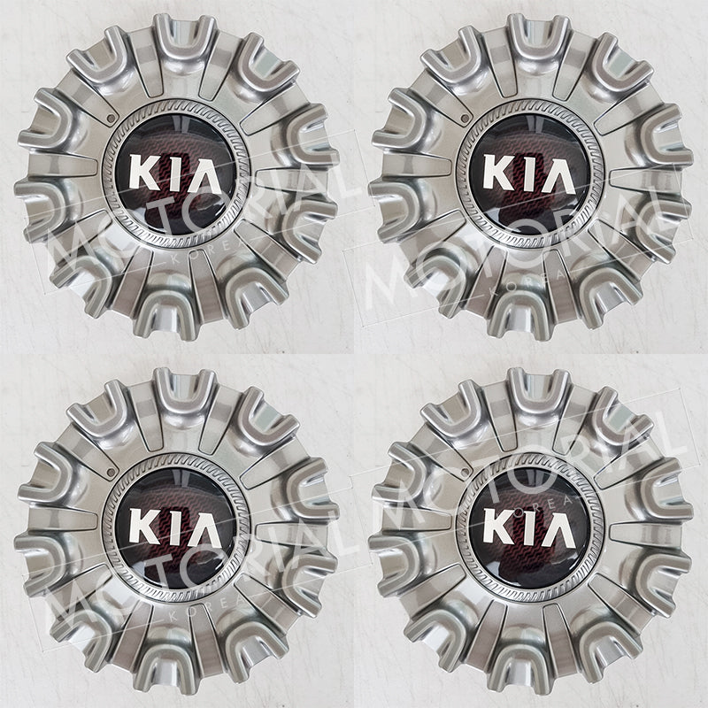 KIA K9 K900 Quoris 2018+ OEM Genuine 6 1/4 Inch Wheel Center Hub Cap 4ea 1set