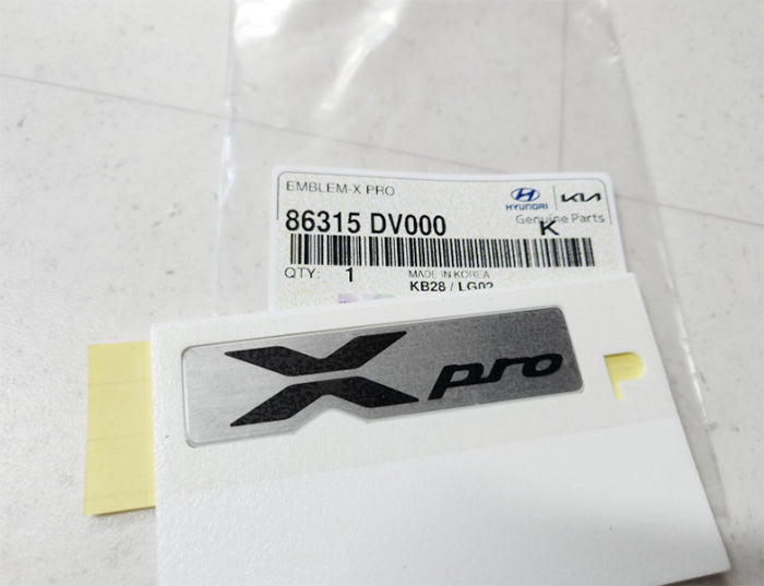 2025 2026 KIA TASMAN OEM Rear Trunk X PRO Letter Emblem