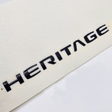 High Glossy Black HERITAGE Emblem for 2018 2019 2020 2021 2022 Ssangyong G4 Rexton