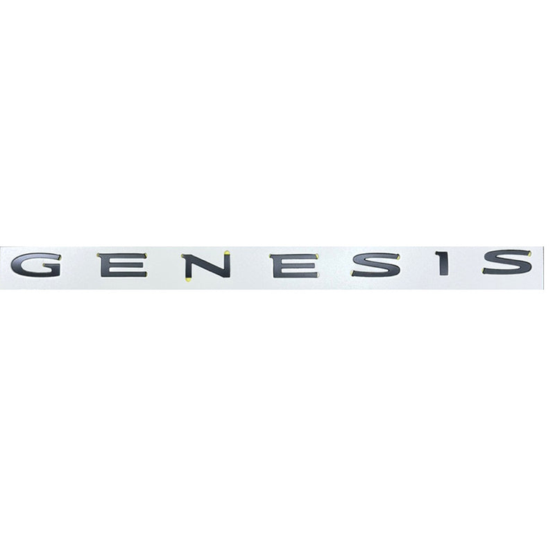 Genesis Gv80 Rear Lettering Genesis GV80 2025 2026 (facelifted) OEM Rear Tailgate Black version GE ...