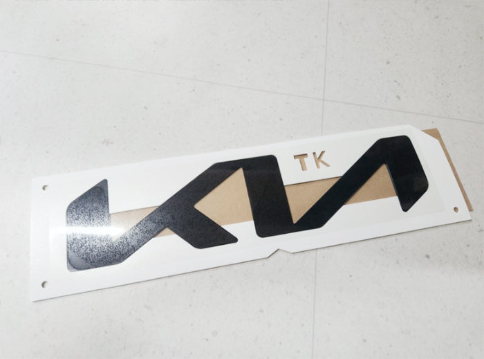 2025 2026 KIA TASMAN Genuine Front Hood Black KIA Letter Emblem