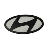 HYUNDAI SANTA FE 2024 2025 Genuine Rear Tailgate Black H Logo Symbol Mark Emblem