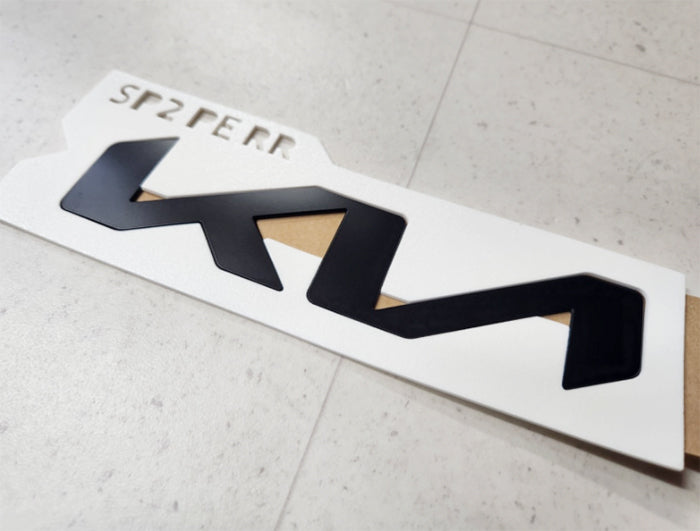 2026+ KIA SELTOS OEM Rear Tailgate KIA Logo Emblem Badge Black
