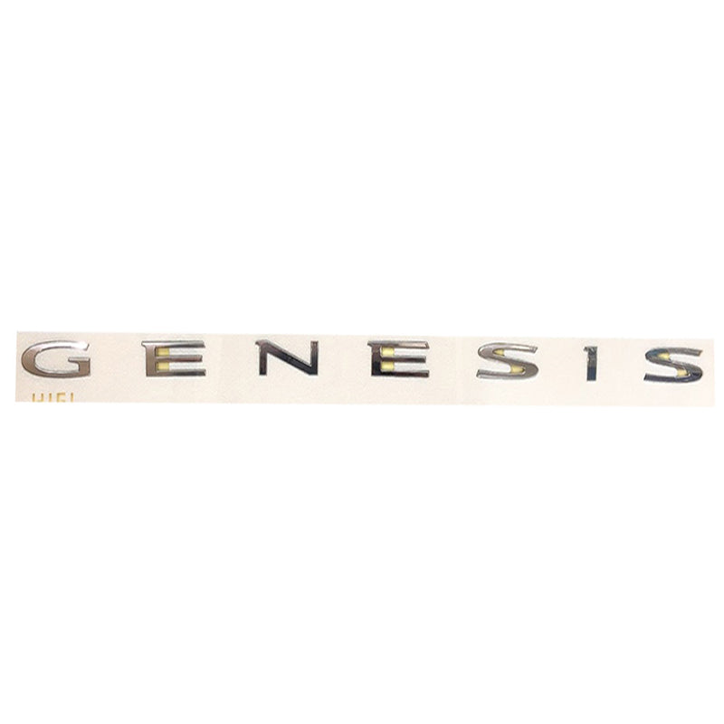 Genuine trunk lid GENESIS emblem (Chrome color) fit Genesis G90 2019 2020 2021 2022