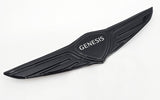 2023-2026 Genesis GV60 High Glossy Black Hood Wing + Rear GENESIS, GV60 Letter Emblem 3ea Set
