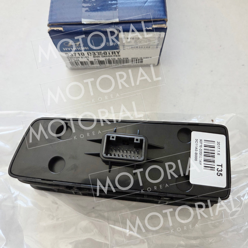Hyundai Tucson 2016-2021 Genuine Side Crush Pad BSD Switch Black ...