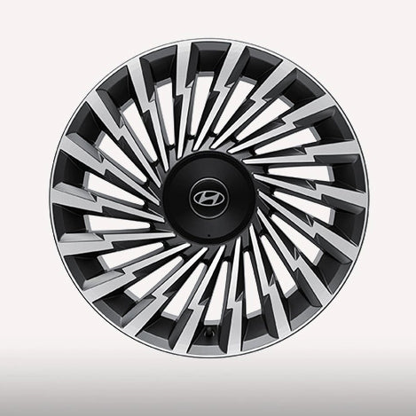 2024 Hyundai Azera / Grandeur Genuine Wheel Center Cover 4pcs set for 19" OEM Wheel Rim