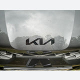 2022 2023 2024 KIA K5 Front High Glossy Black New KIA letter Emblem badge