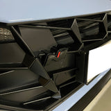 2021 2022 2023 Hyundai Elantra N Black High Glossy Front & Rear N Logo Emblem 2pcs 1set