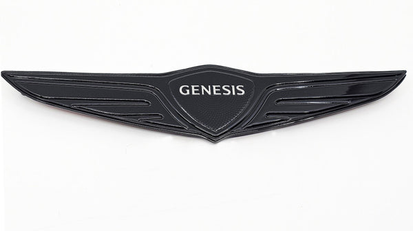 2025 2026 Genesis GV80 (facelifted 2025) Black High Glossy Front Wing ...