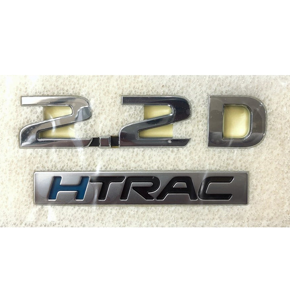 Genuine OEM 2.2 D HTRAC emblem fit Genesis G80 2017 2018 2019 2020