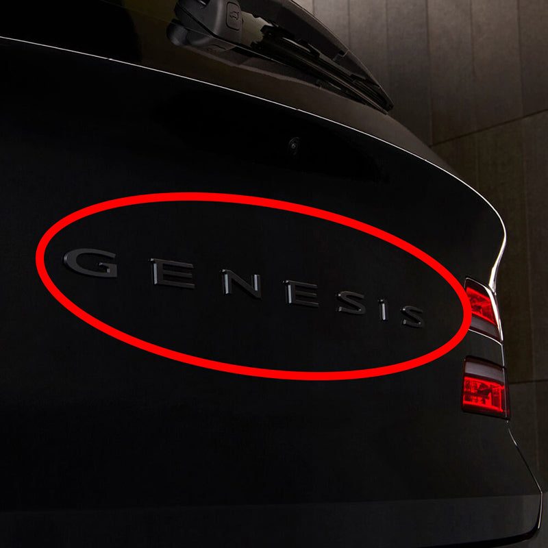 Genesis GV80 2025 2026 (facelifted) OEM Rear Tailgate Black