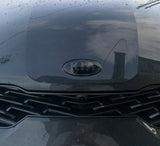 2021 KIA K5 Black High Glossy Front Hood & Trunk Lid KIA logo emblem 2pcs 1set