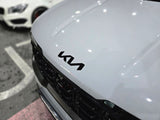 2025 2026 KIA CANIVAL High Glossy Black Front & Rear KIA + Canival Letter 3ea Set