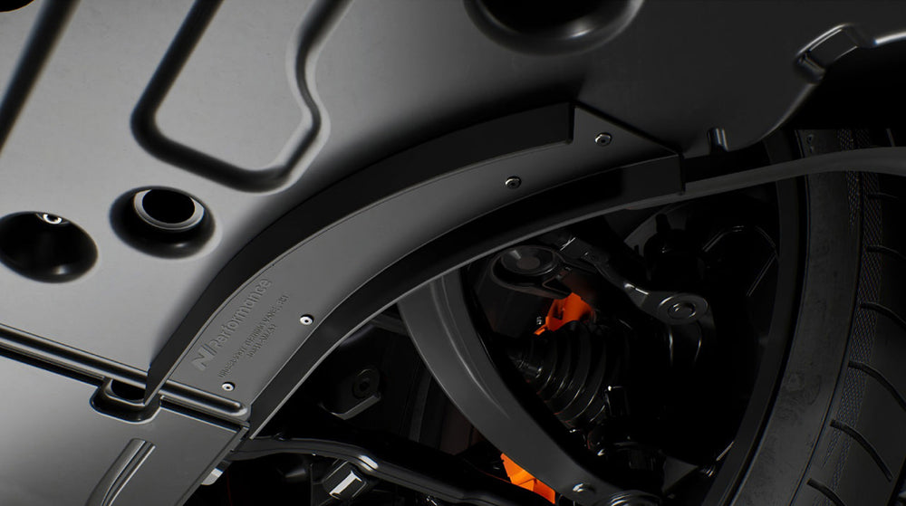 N performance HYUNDAI IONIQ6N Underbody Turning Vane 2pcs Set