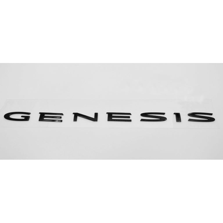 2022 2023 2024 Hyundai Genesis G70 Trunk Lid Black High Glossy GENESIS Letter Emblem