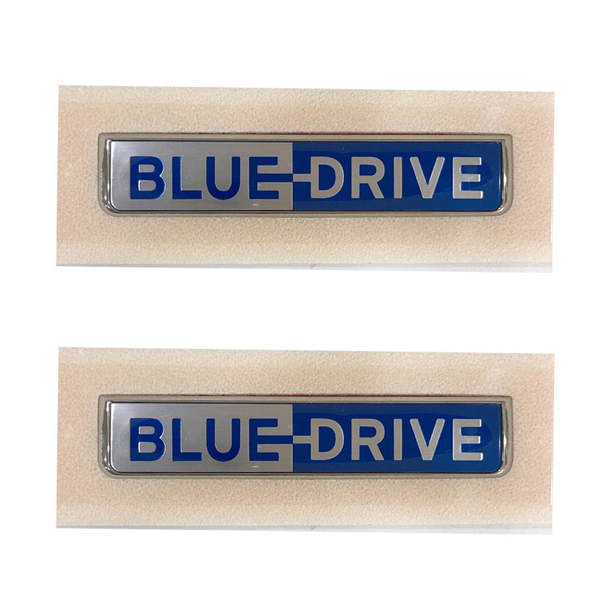 2020 2021 2022 2023 HYUNDAI SONATA Genuine OEM Left & Right BLUE DRIVE Letter Emblem 2pcs set