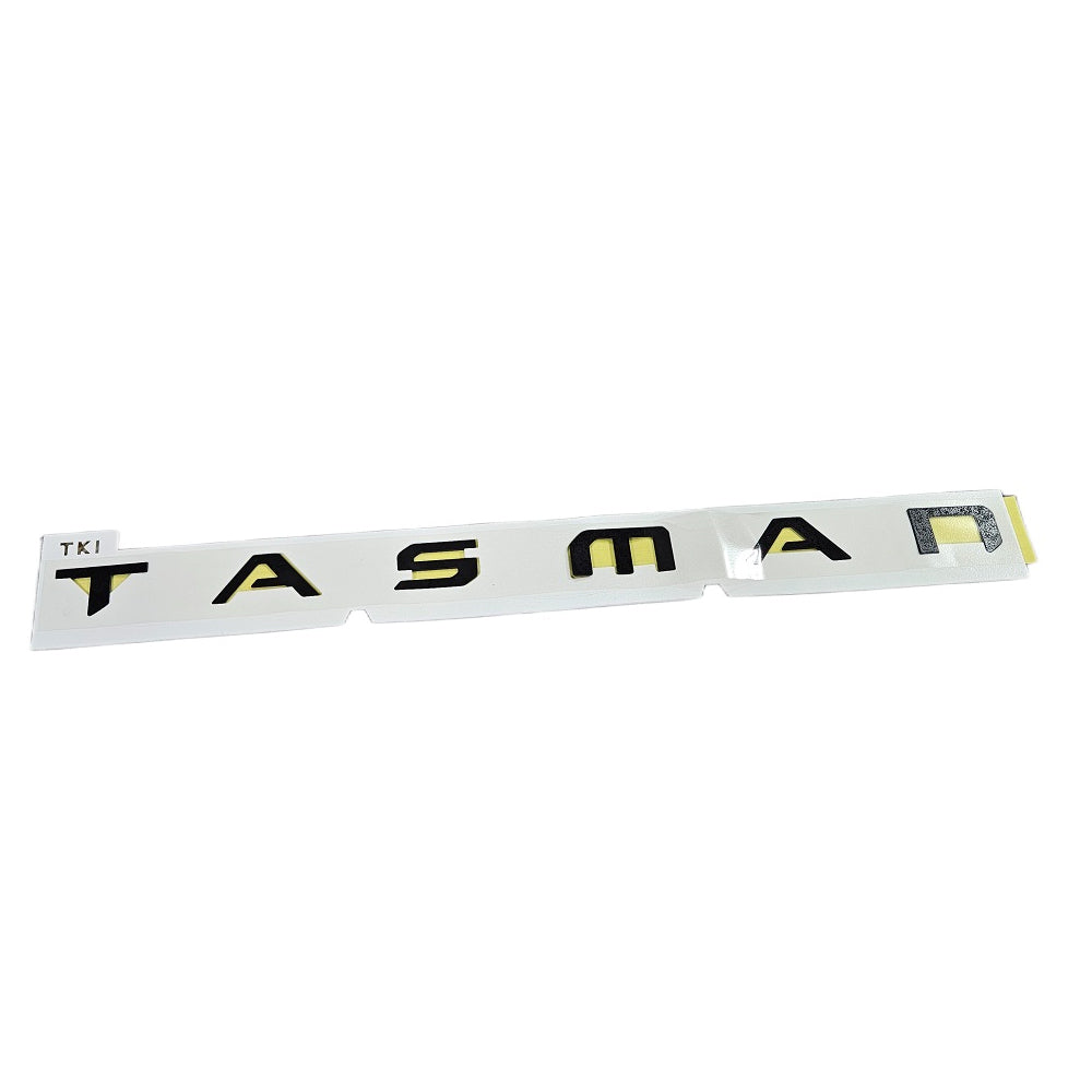 2025 2026 KIA TASMAN Genuine Rear Trunk Black TASMAM Letter Emblem