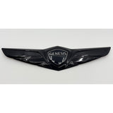 2022 2023 2024 Genesis GV70 High Glossy Black Front Hood Wing Emblem