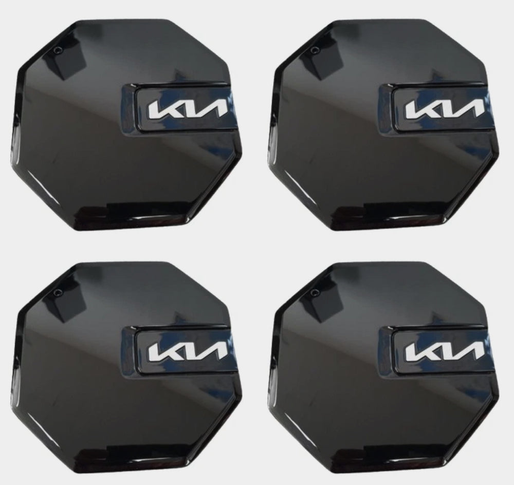 2024 2025 2026 Kia EV9 GT-Line Genuine Wheel Center Hub Cap 4pcs Set
