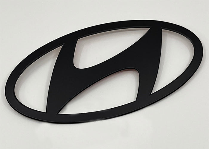 2026 Hyundai Ioniq 9 Front Matte Black Hood & Rear Tailgate Emblem