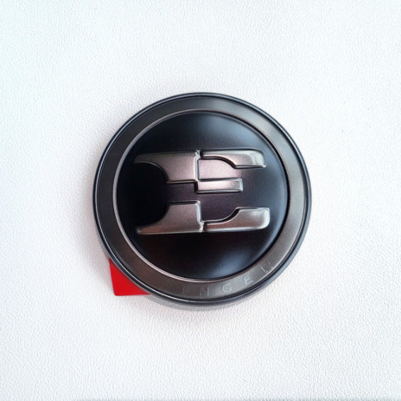 2018-2021 KIA STINGER Matte Smoky Gray Front Hood E Logo Emblem Badge