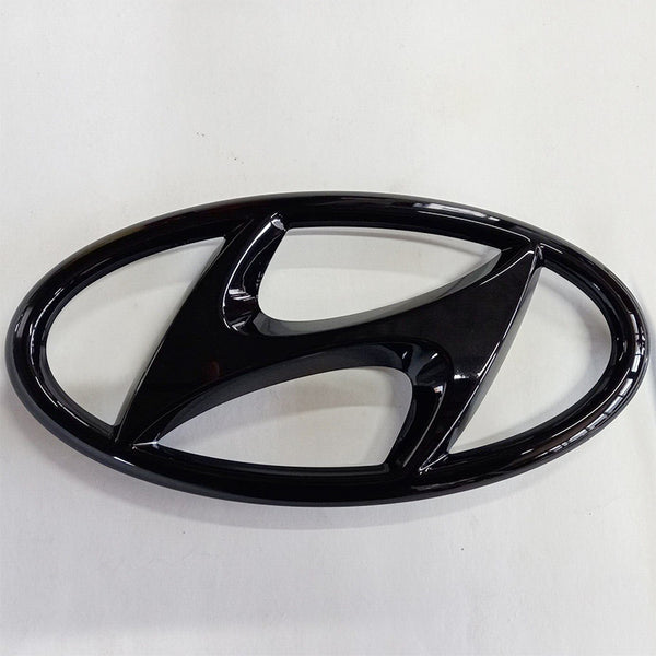 Genuine Front Grille H Emblem Dark Chrome for 2023 2024 Hyundai Palisa ...