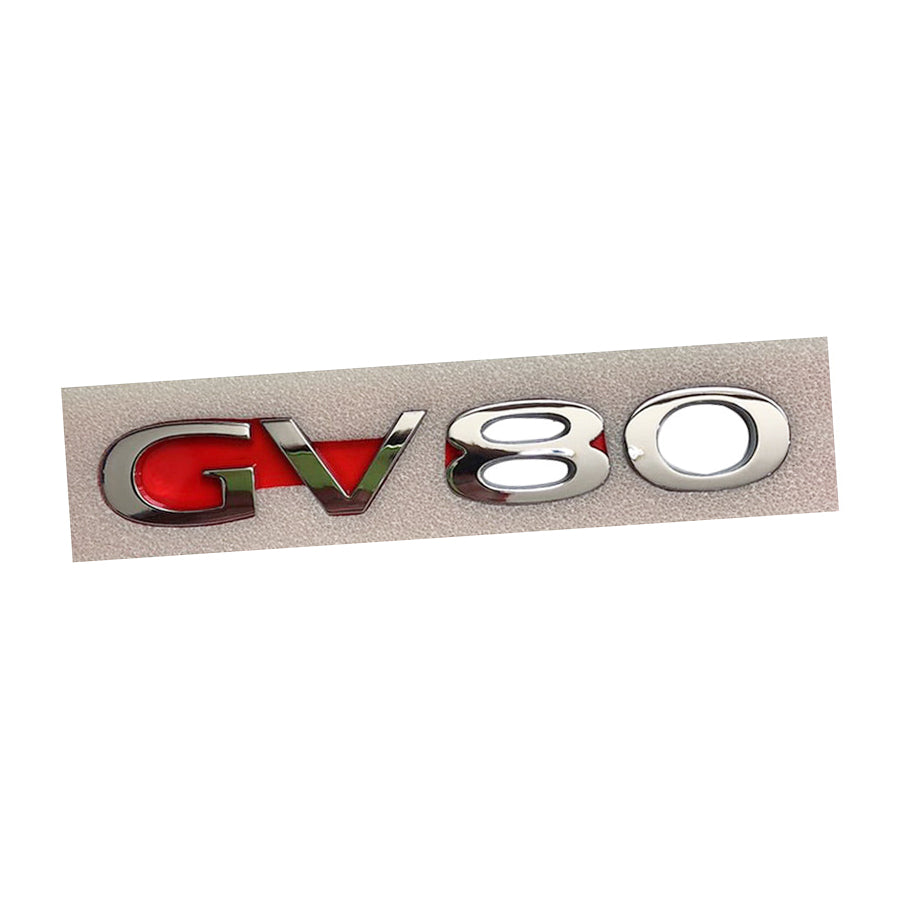 Genesis Gv80 Rear Lettering GV80 facelifted 2025 OEM Rear Trunk GV80 Letter Emblem – motorialkorea.com