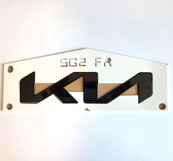 2023 2024 KIA NIRO HYBRID / NIRO EV Front Hood Glossy Black Emblem